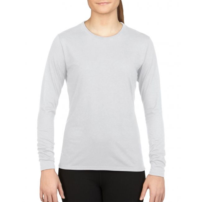 Performance® ladies' long sleeve t-shirt culoare white marimea 2xl