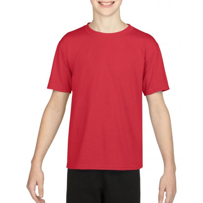 Performance® youth t-shirt culoare red marimea s