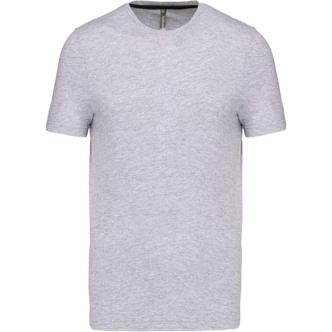 Short-sleeved crew neck t-shirt culoare oxford grey marimea m