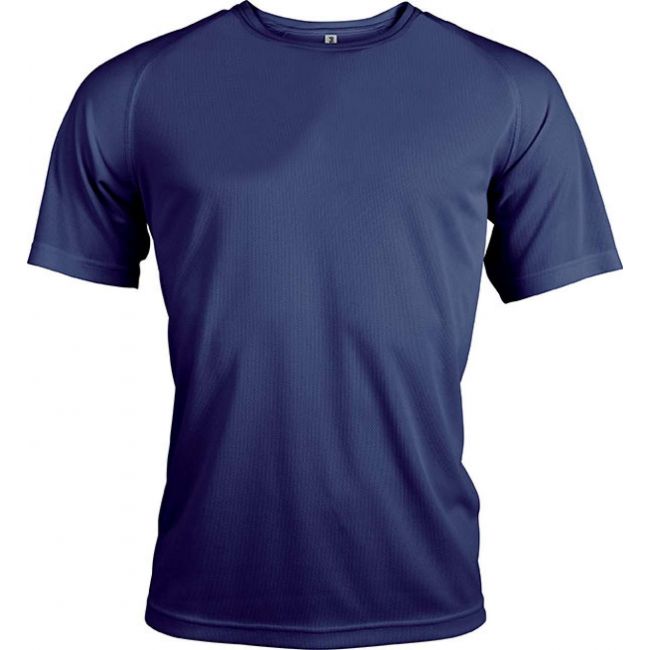 Men's short-sleeved sports t-shirt culoare sporty navy marimea xs