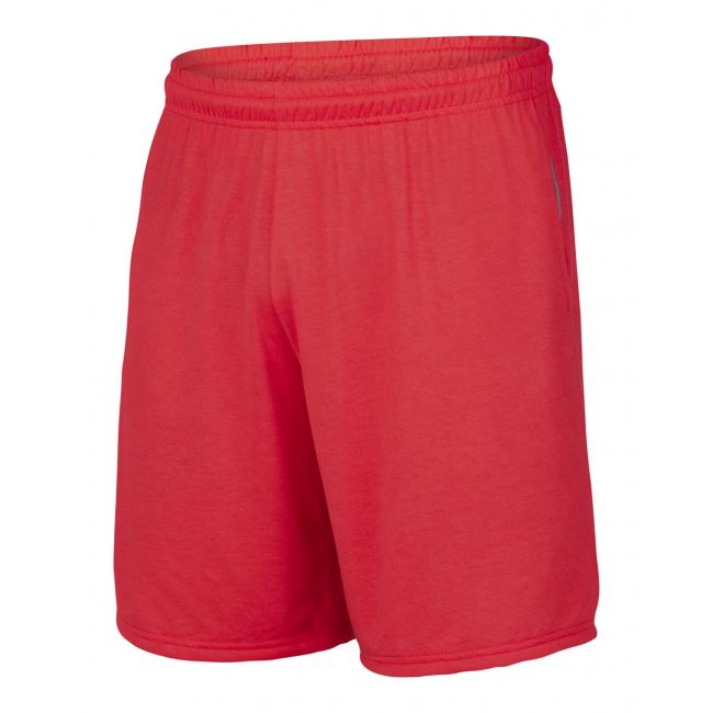 Performance® adult shorts with pockets culoare red marimea xl