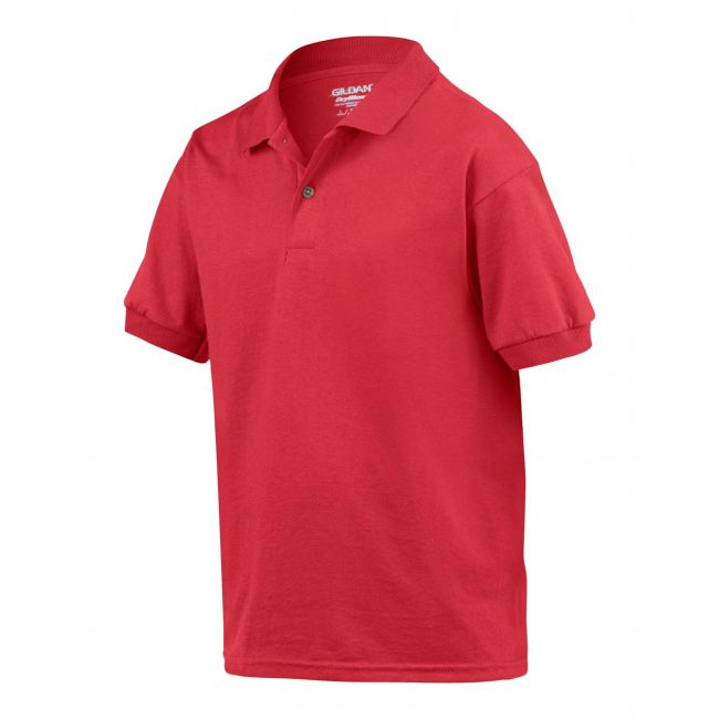 Dryblend® youth jersey polo shirt culoare red marimea l