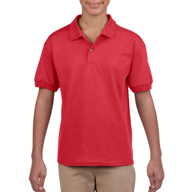 Dryblend® youth jersey polo shirt culoare red marimea m