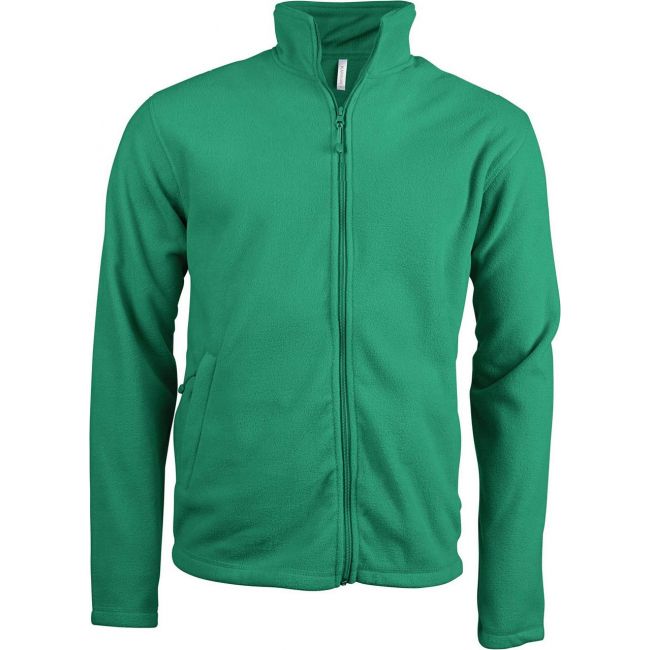 Falco - full zip microfleece jacket culoare kelly green marimea l