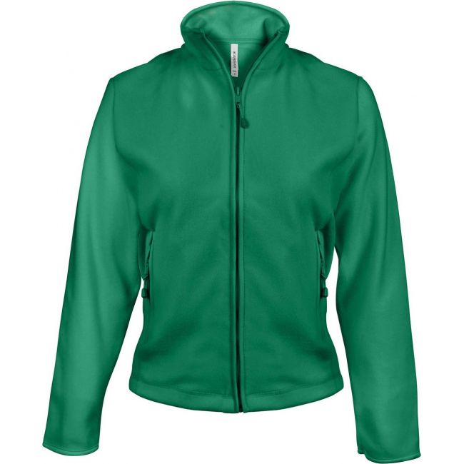 Maureen - ladies' full zip microfleece jacket culoare kelly green marimea xl