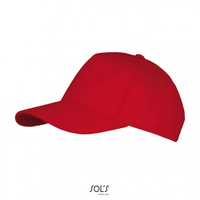 Sol's long beach - 5 panel cap culoare red marimea u