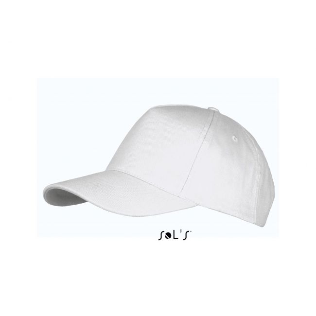 Sol's long beach - 5 panel cap culoare white marimea u