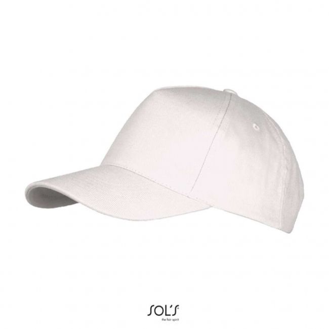 Sol's long beach - 5 panel cap culoare white marimea u