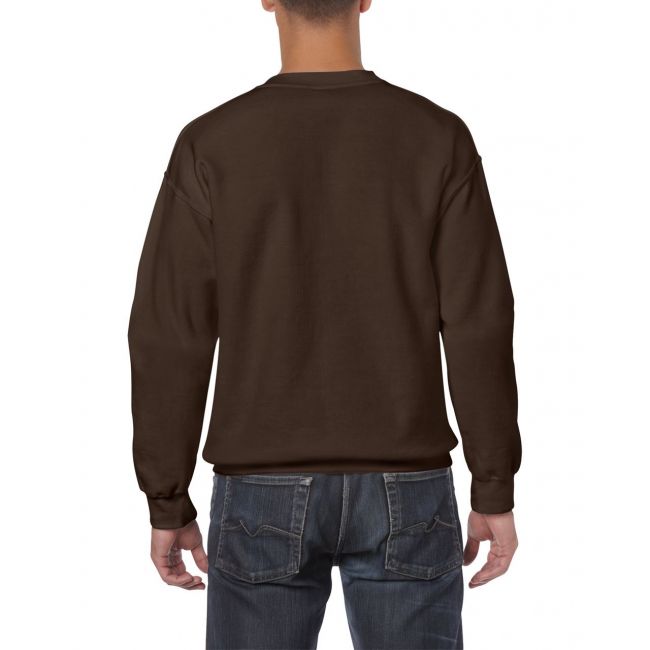 Heavy blend™ adult crewneck sweatshirt culoare dark chocolate marimea 5xl