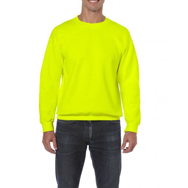 Heavy blend™ adult crewneck sweatshirt culoare safety green marimea 4xl