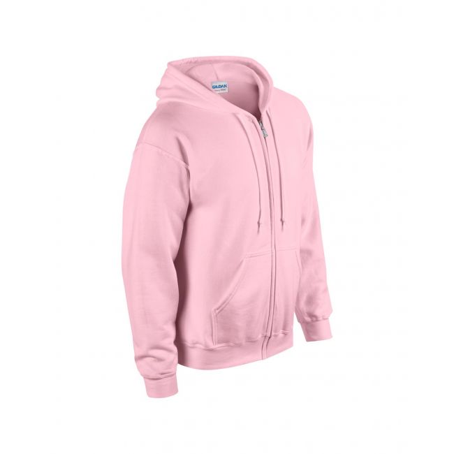 Heavy blend™ adult full zip hooded sweatshirt culoare light pink marimea 5xl