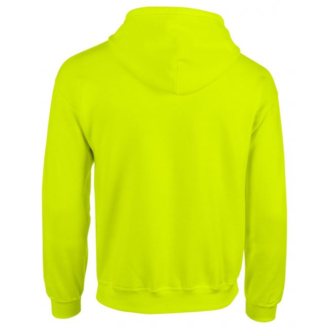 Heavy blend™ adult full zip hooded sweatshirt culoare safety green marimea 4xl