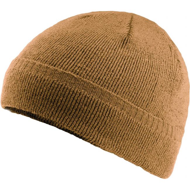 Knitted hat culoare craft brown marimea u