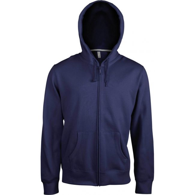 Men's full zip hooded sweatshirt culoare navy marimea 2xl