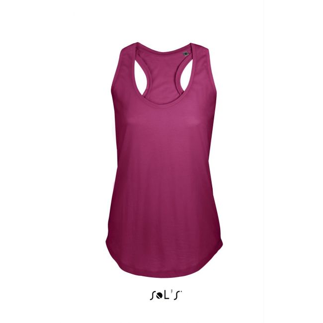 Sol's moka - women’s racer back tank top culoare raspberry marimea l