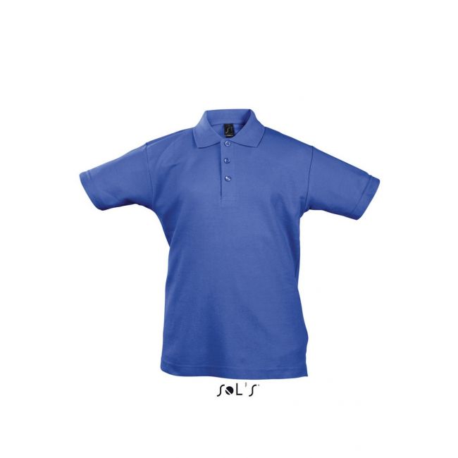 Sol's summer ii kids - polo shirt culoare royal blue marimea 12a