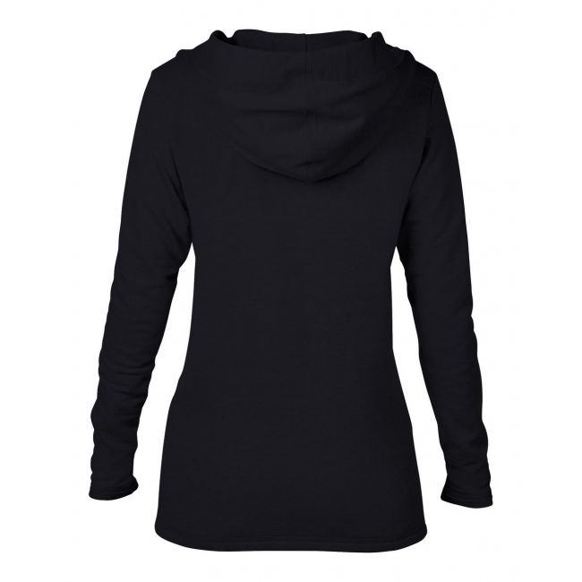 Women’s hooded french terry culoare black marimea 2xl