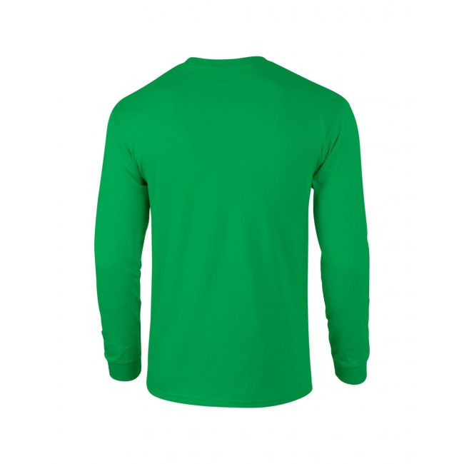 Ultra cotton™ adult long sleeve t-shirt culoare irish green marimea 5xl