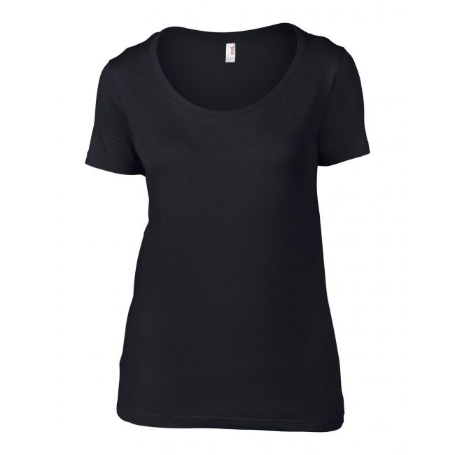 Women’s featherweight scoop tee culoare black marimea 2xl