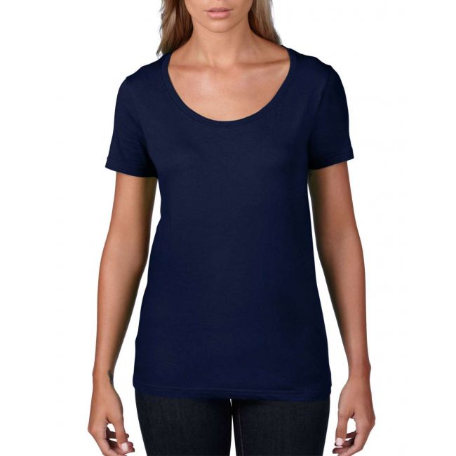 Women’s featherweight scoop tee culoare navy marimea l