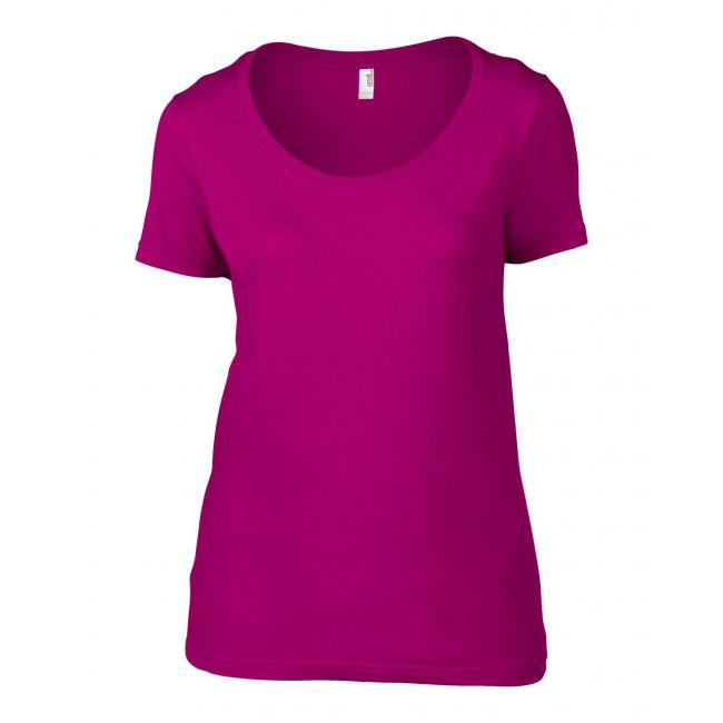 Women’s featherweight scoop tee culoare raspberry marimea xl