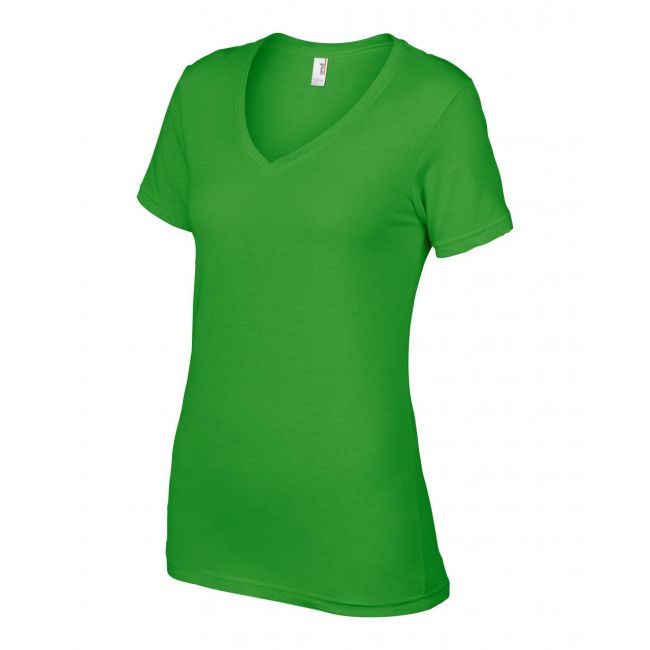 Women’s featherweight v-neck tee culoare green apple marimea l