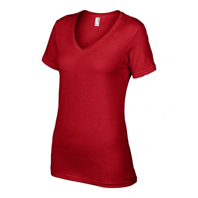 Women’s featherweight v-neck tee culoare red marimea m