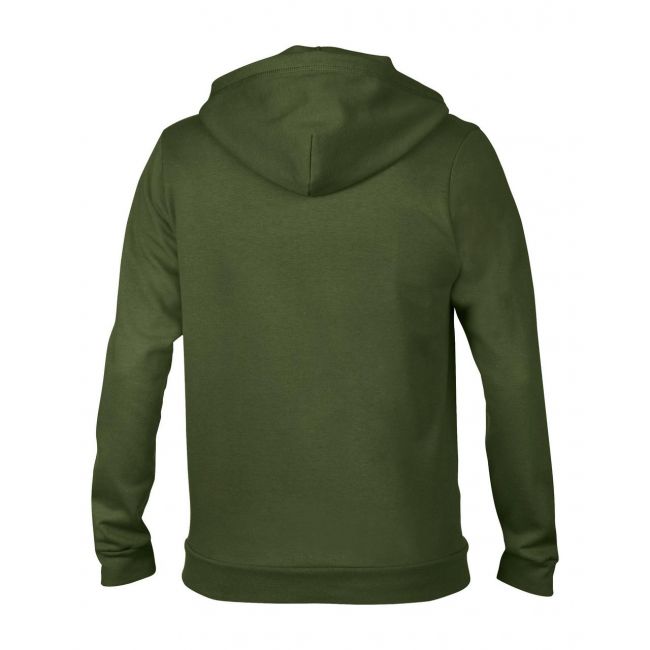 Women's full-zip hooded fleece culoare city green marimea 2xl