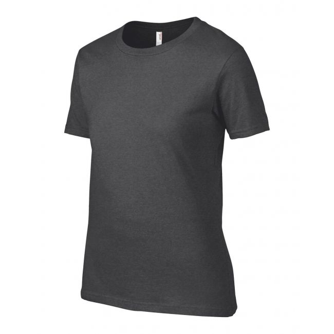 Women's lightweight tee culoare heather dark grey marimea xl