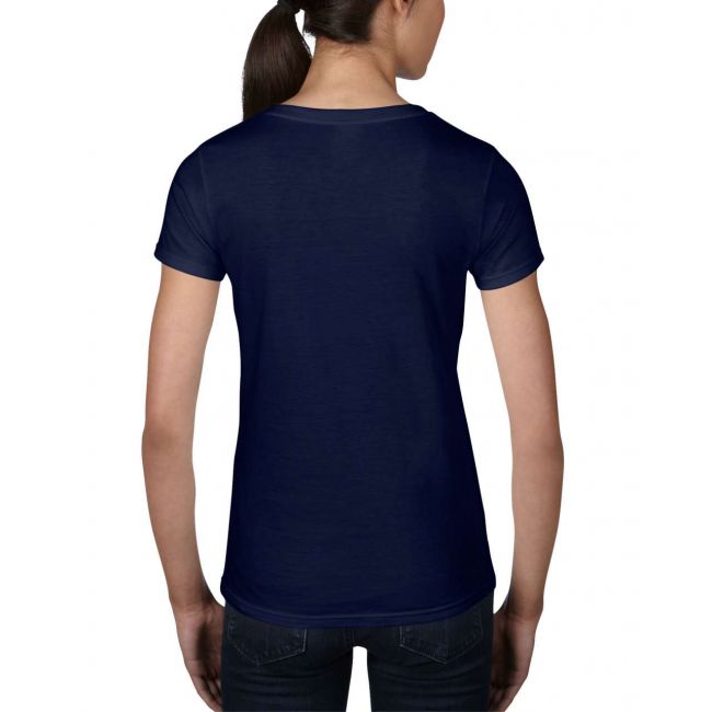 Women's lightweight v-neck tee culoare navy marimea l