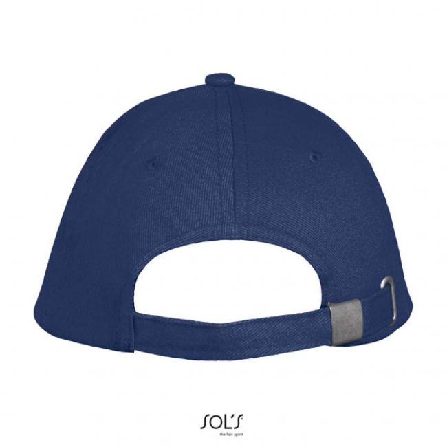 Sol's long beach - 5 panel cap culoare french navy/white marimea u