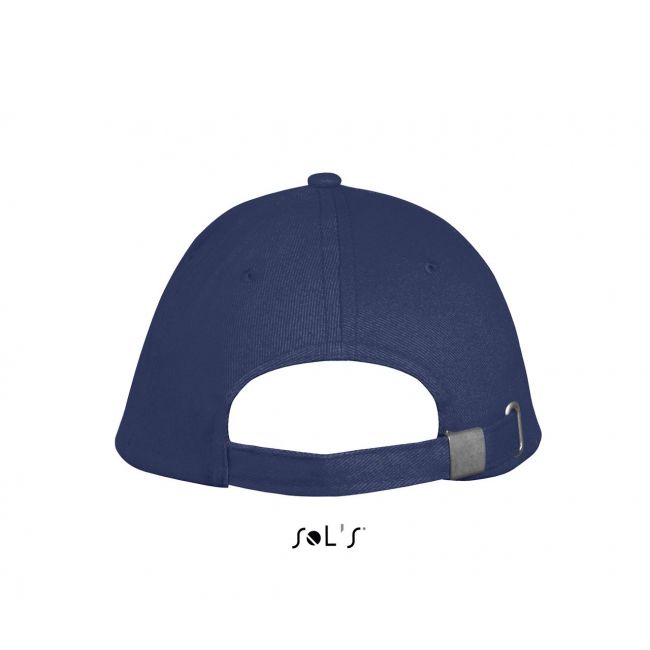 Sol's long beach - 5 panel cap culoare french navy/white marimea u