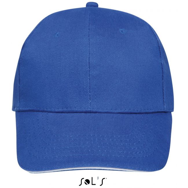 Sol's buffalo - six panel cap culoare royal blue/white marimea u