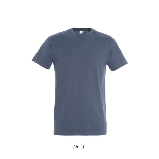 Sol's imperial - men's round collar t-shirt culoare denim marimea m