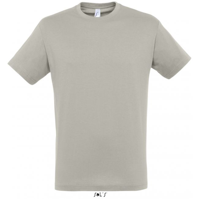 Sol's regent - unisex round collar t-shirt culoare light grey marimea xs