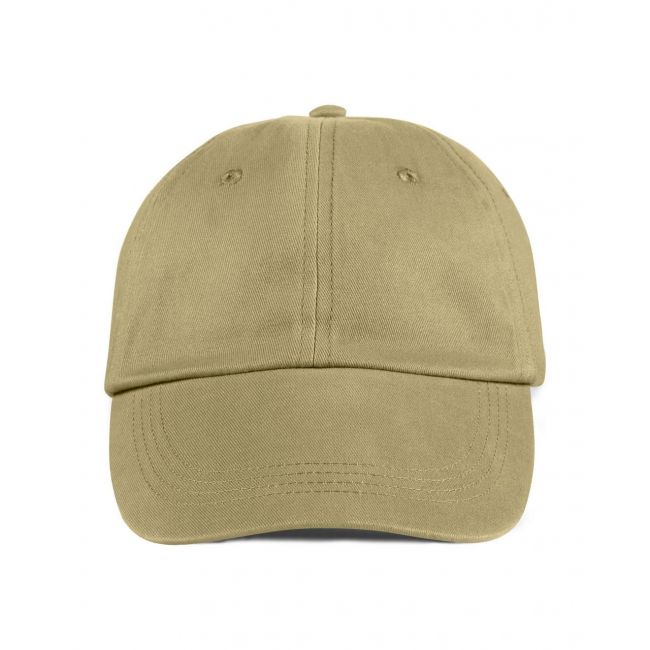 Solid low-profile brushed twill cap culoare khaki marimea u