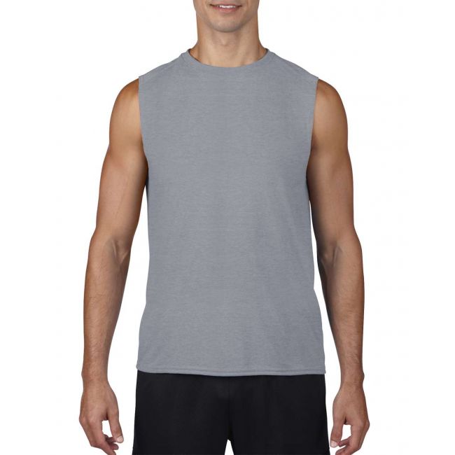 Performance® adult sleeveless t-shirt culoare sport grey marimea s