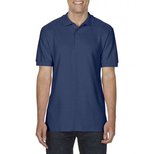 Premium cotton® adult double piquÉ polo culoare navy marimea 2xl