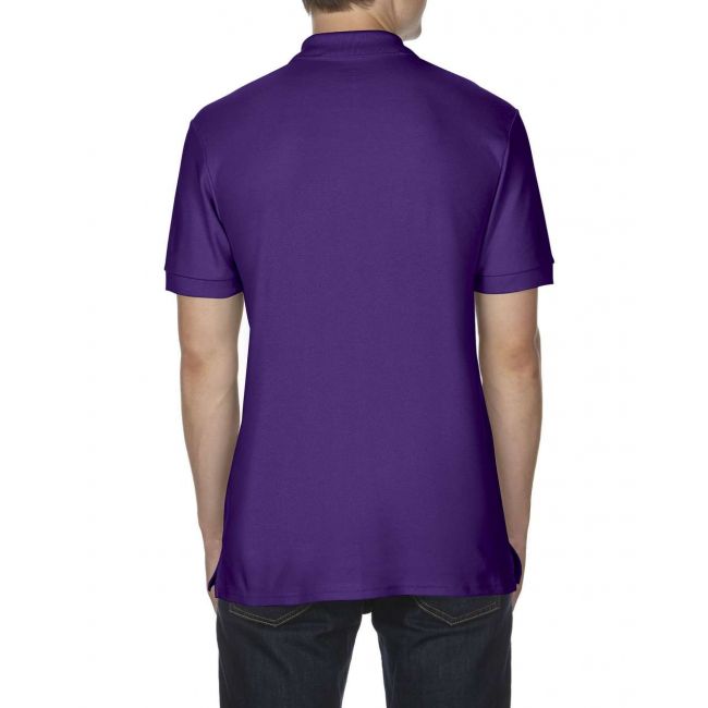 Premium cotton® adult double piquÉ polo culoare purple marimea l