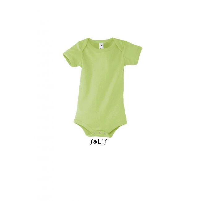 Sol's bambino - baby bodysuit culoare apple green marimea 18/23m