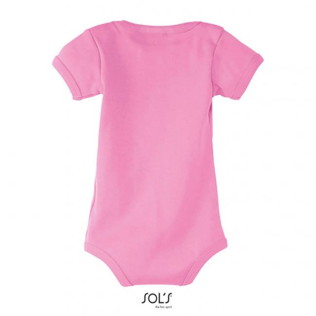 Sol's bambino - baby bodysuit culoare orchid pink marimea 12/18m