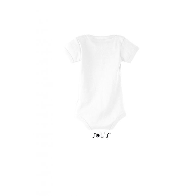 Sol's bambino - baby bodysuit culoare white marimea 6/12m