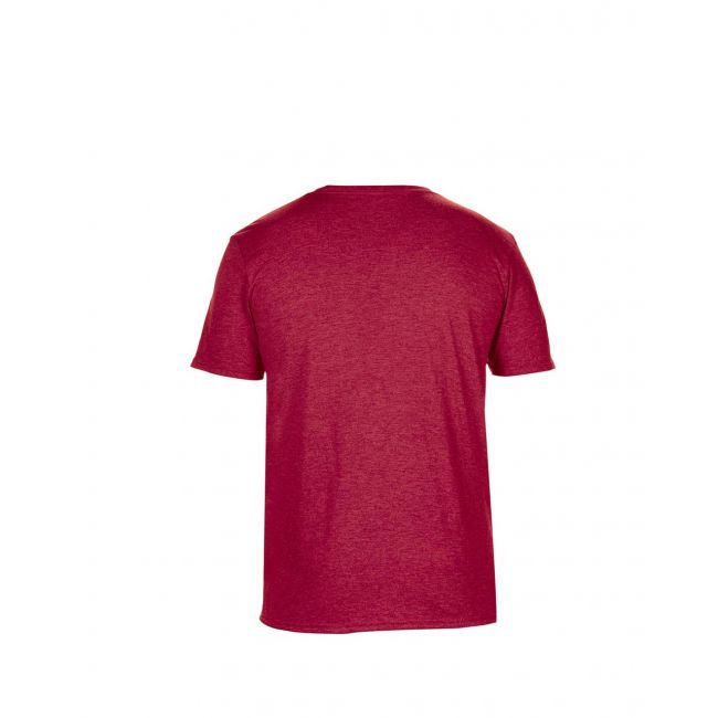 Adult tri-blend tee culoare heather red marimea s