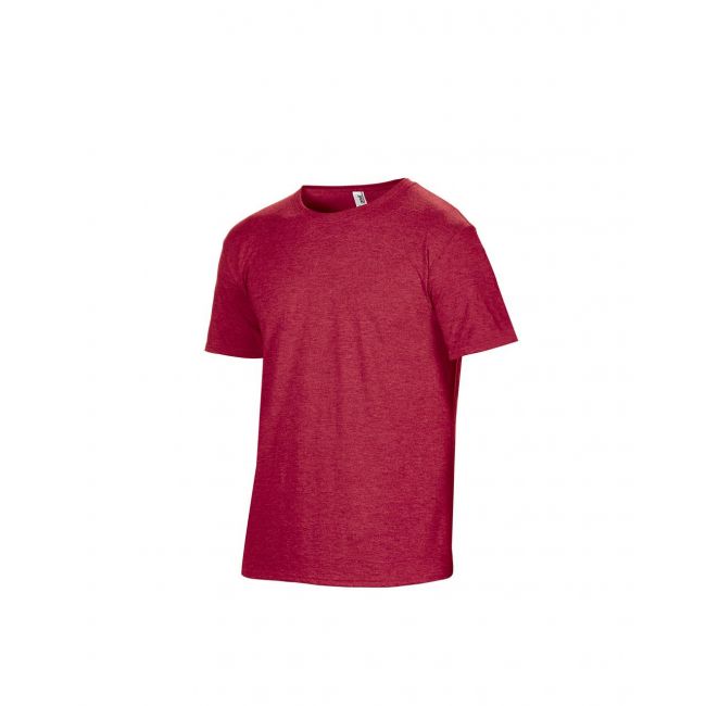 Adult tri-blend tee culoare heather red marimea s