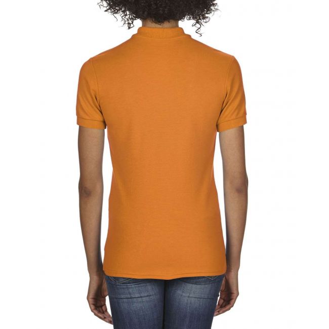 Dryblend® ladies' double piquÉ polo culoare s.orange marimea xl