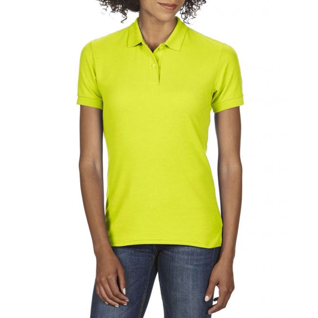 Dryblend® ladies' double piquÉ polo culoare safety green marimea m