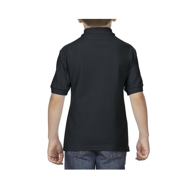 Dryblend® youth double piquÉ polo shirt culoare black marimea xs