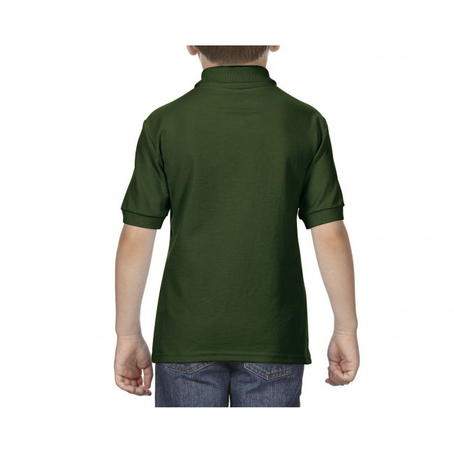 Dryblend® youth double piquÉ polo shirt culoare forest green marimea xs