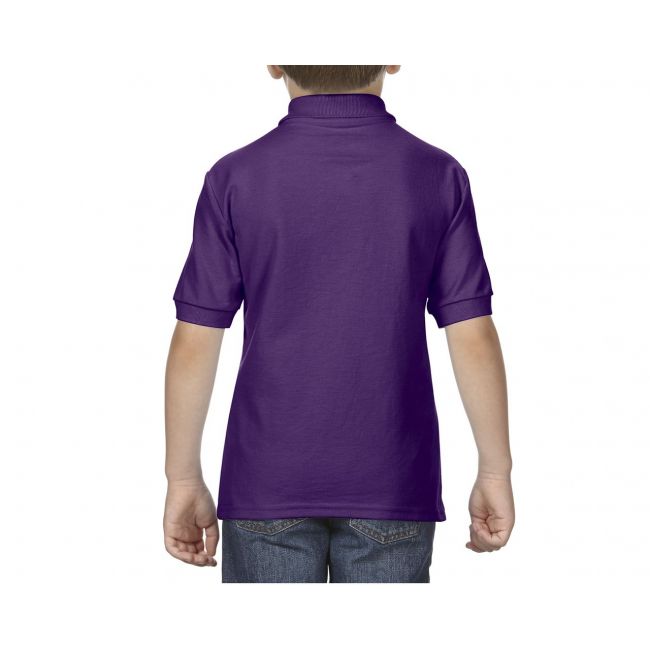 Dryblend® youth double piquÉ polo shirt culoare purple marimea xs