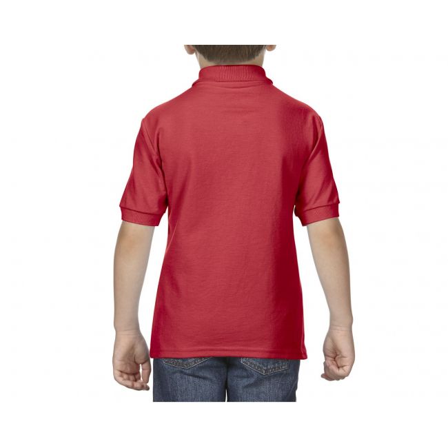 Dryblend® youth double piquÉ polo shirt culoare red marimea xs